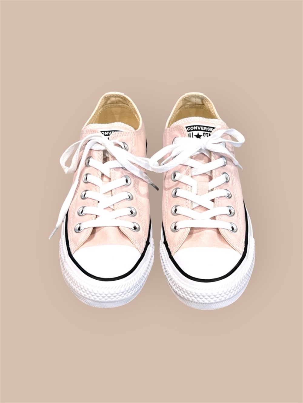 *New* CONVERSE Chuck Taylor All Star OX ‘Barely Rose’ Sneakers Sz W7/M5 - Picture 3 of 7